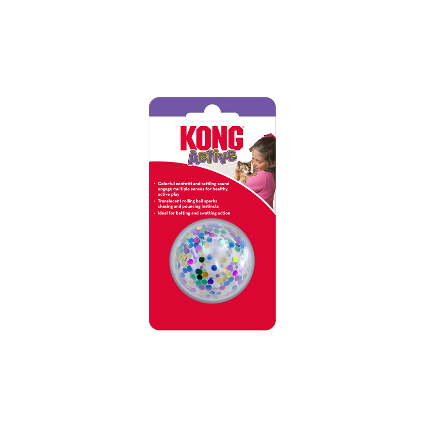 KONG Cat Active Confetti Ball 