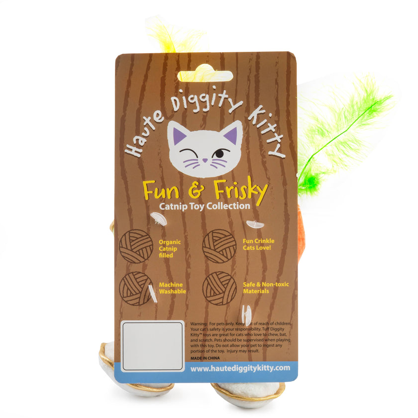 Kitty Cocktails 2-Pack Organic Catnip Toys