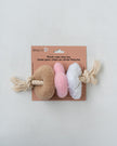 Dexypaws Rope And Plush Dog Toy - Triangular