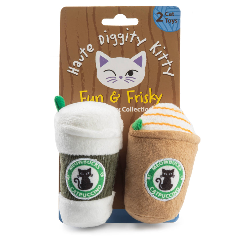 Meowbucks 2-Pack Organic Catnip Toys