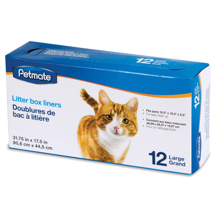 Litter Box Liners Large (12ct)