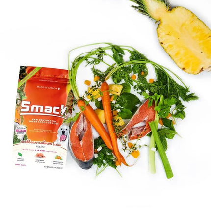 Smack Dehydrated Dog Food - Caribbean-Salmon Fusion Recipe (5.5lb/2.5kg)