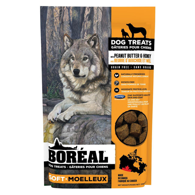 Boreal Dog Treats - Peanut Butter And Honey - 150g/5.29 oz