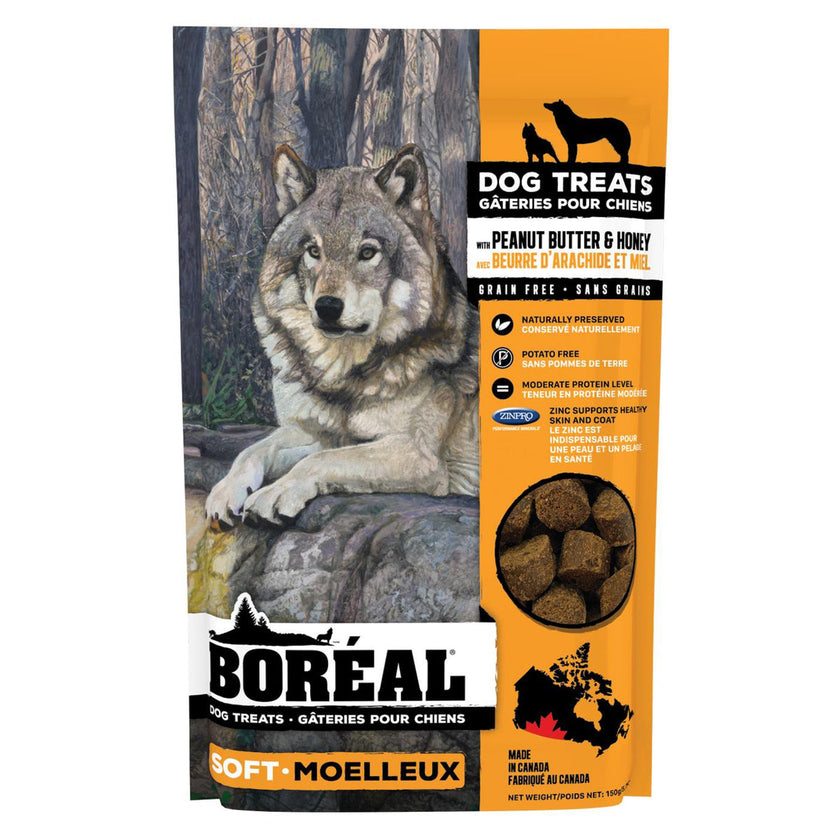 Boreal Dog Treats - Peanut Butter And Honey - 150g/5.29 oz