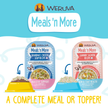 Weruva Meals 'n More Paw Lickin' Chicken Recipe Plus Wet Dog Food Chicken Breast in Gravy 3.5oz (100g)