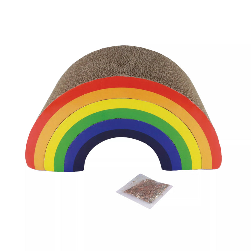 Turbo® by Coastal Rainbow Stack Cat Scratcher