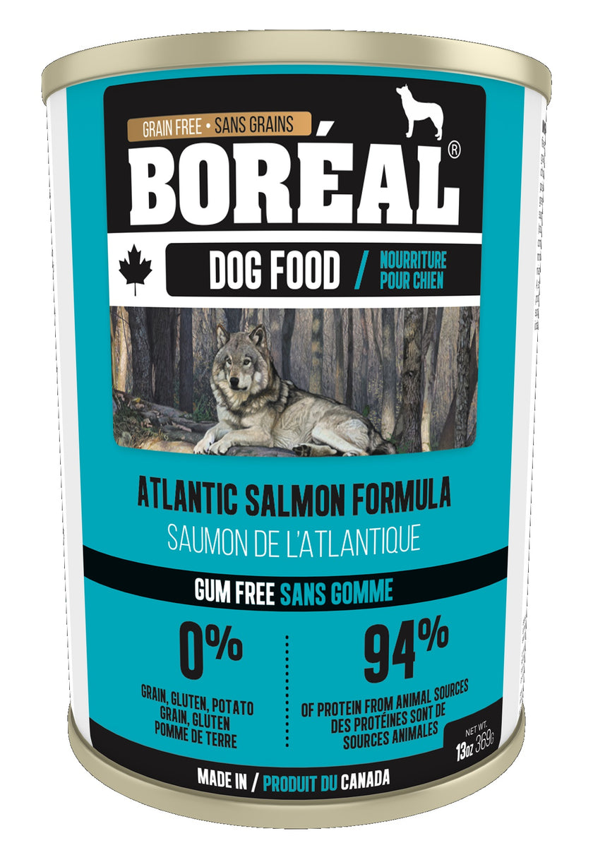 Boreal Grain-Free Canned Dog Food - Atlantic Salmon (13oz/369g)