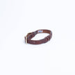 Angel Pet Supplies - Leather Braided Collar - Brown