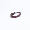 Angel Pet Supplies - Leather Braided Collar - Brown