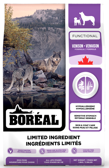 BORÉAL Functional Limited Ingredient Venison 22lb