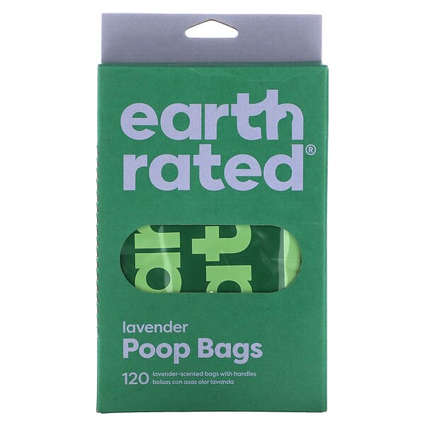 Earth Rated Lavender Scented Dog Poop Bags (120 ct)