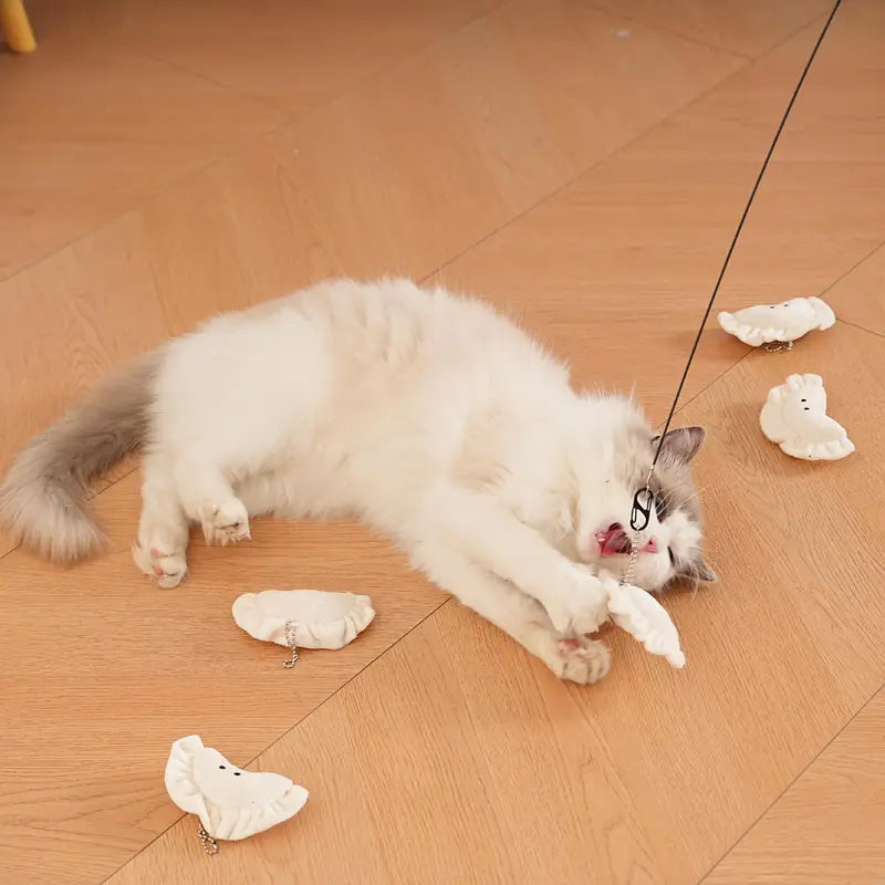 Dumpling Snugglers Cat Toy