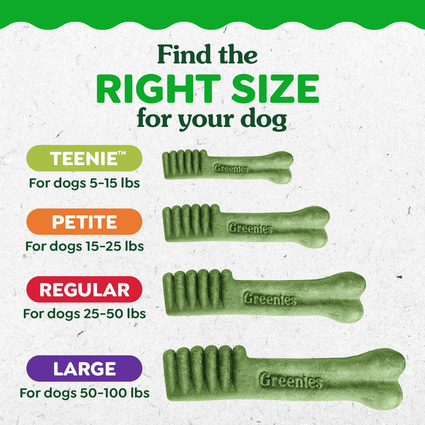 GREENIES™ Original Natural Dental Dog Treats