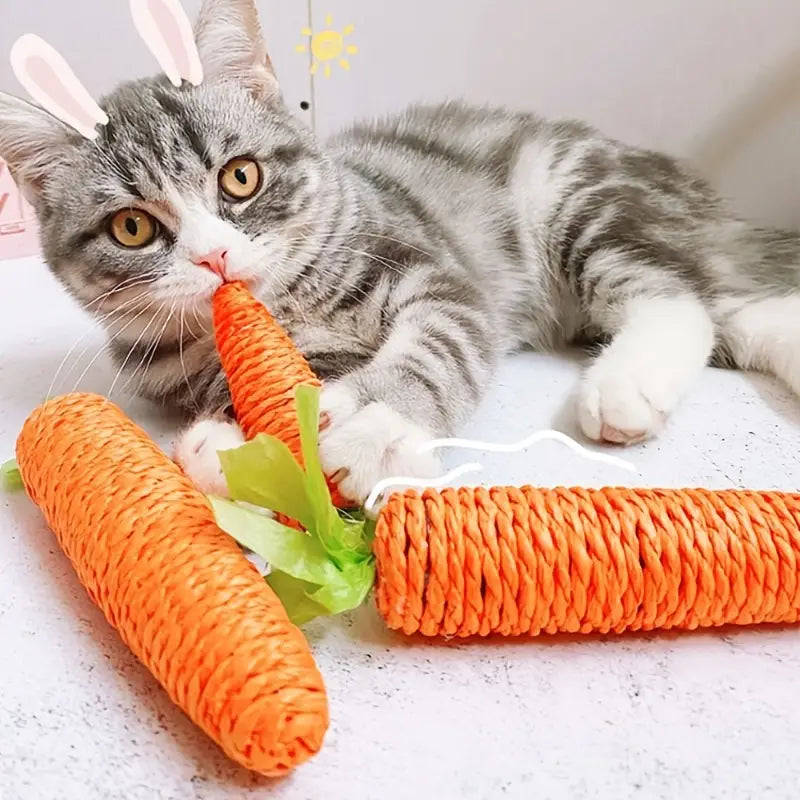Carrot Jingle Cat Toy