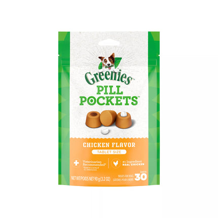 GREENIES™ PILL POCKETS™ Adult Tablet Size Chicken Flavour