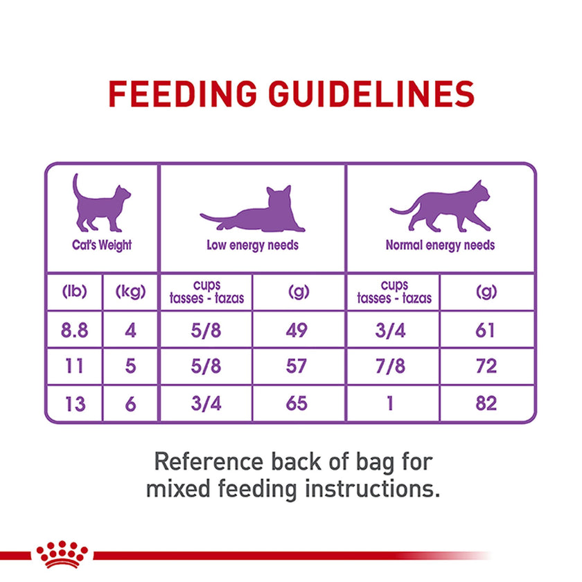 Royal Canin Feline Care Nutrition Appetite Control Dry Cat Food for Adult Cats - Weight Management Formula - 6lb