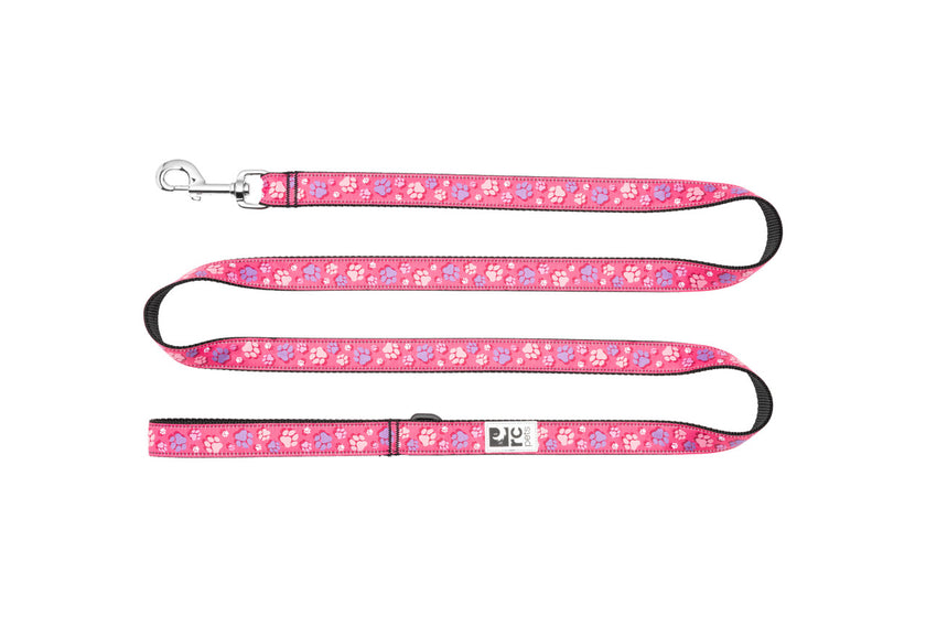 RC Pets Dog Leash pink paw print