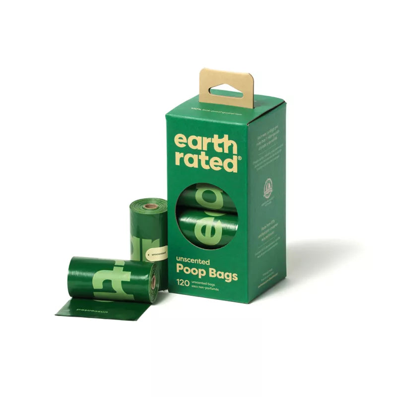 Earth Rated Unscented Dog Poop Bags (120 ct)