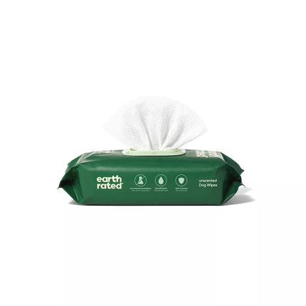 Certified Compostable Grooming Wipes Unscented (100 ct)