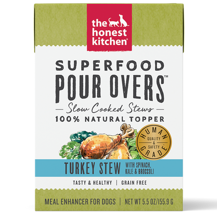 The Honest Kitchen Pour Overs Turkey Superfood