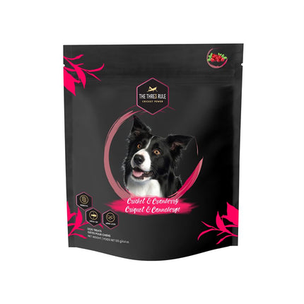 THE THRE3 RULE - Cricket & Cranberry - Urinary Tract Health Dog Treats