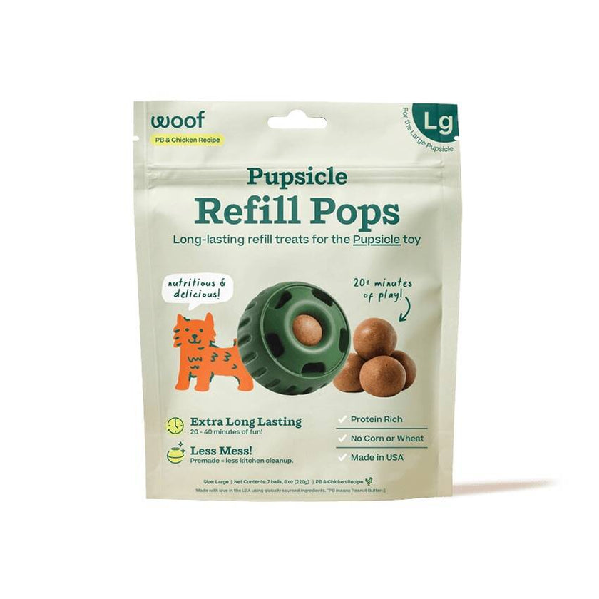 Woof Pupsicle Refill Pops - Chicken Flavour