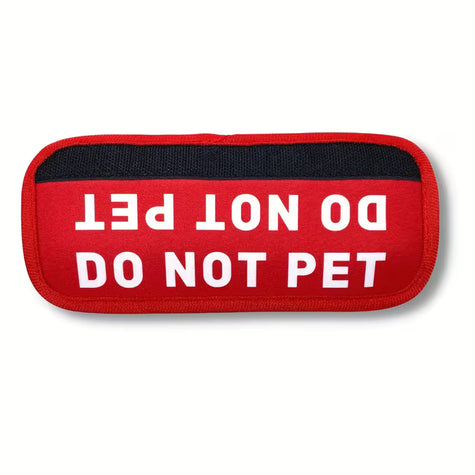 Reflective Dog Leash Sleeves for Training & Safety - Warning Messages