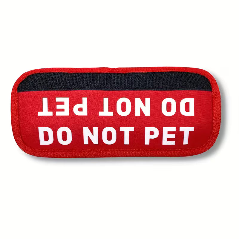 Reflective Dog Leash Sleeves for Training & Safety - Warning Messages