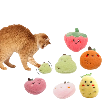 Fruit Friends Cat Toys - Pear-fectly Chill