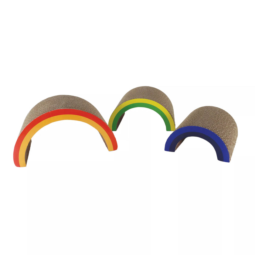 Turbo® by Coastal Rainbow Stack Cat Scratcher