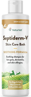 NaturVet®'s Septiderm-V® Skin Care Bath Lotion - 8oz