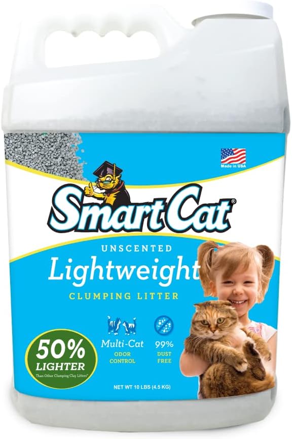 SmartCat Lightweight Clay Clumping Litter (10lbs)