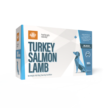 Big Country Raw - Turkey Salmon Lamb Carton (4lb)