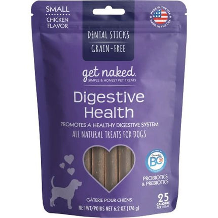 NPIC Get Naked Dog Dental Sticks - Digestive Health