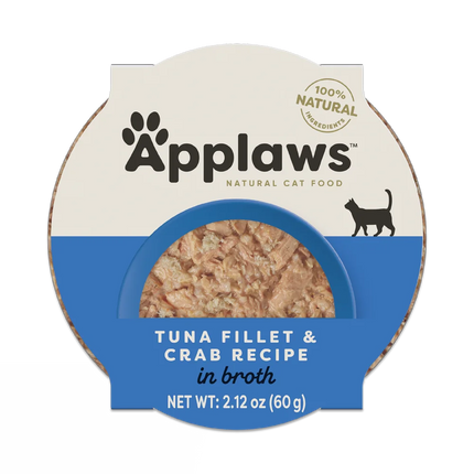 Tuna & Crab Recipe Cat Pot Wet Food - Delicious, natural meal options for cats