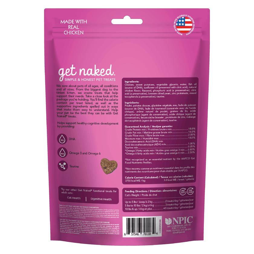 NPIC Get Naked® - Kitten Health Soft Treats 71g