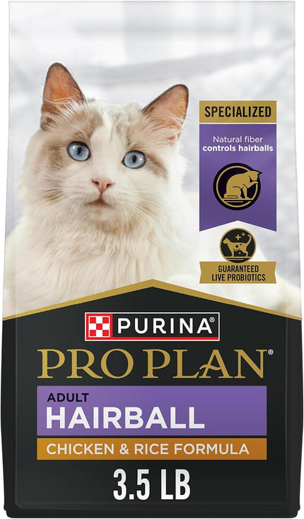 Pro Plan® Adult Hairball Management Chicken & Rice Formula Dry Cat Food