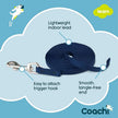 Coachi Puppy Training Line - 2.5m, Navy
