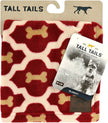 Tall Tails - Red Bone Blanket Small - Red & Cream (20