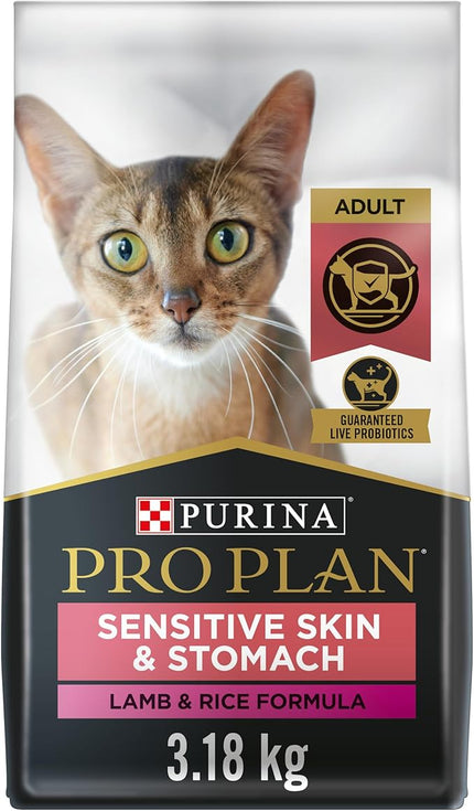 Pro Plan® Adult Sensitive Skin & Stomach Lamb & Rice Formula Dry Cat Food