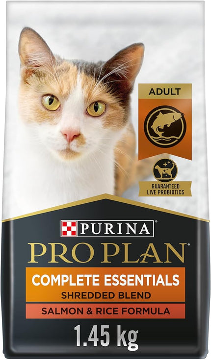 Purina Pro Plan Complete Essentials Salmon & Rice Dry Cat Food