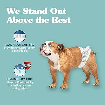 Simple Solution Disposable Dog Male Wraps - Size L