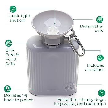 Springer 44oz Growler - Grey Travel Bottle