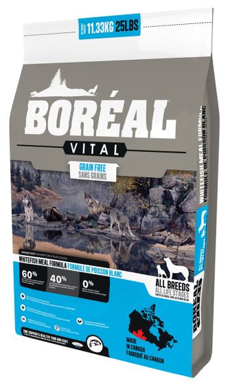 Boreal Vital White Fish Dog 25lb