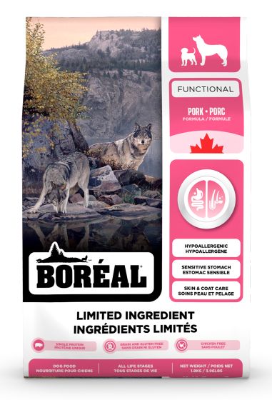 Boreal Functional Limited Ingredients All Breeds Pork Dog 1.8kg