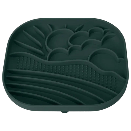 Cloudscape Silicone Slow Feeder - Forest Green