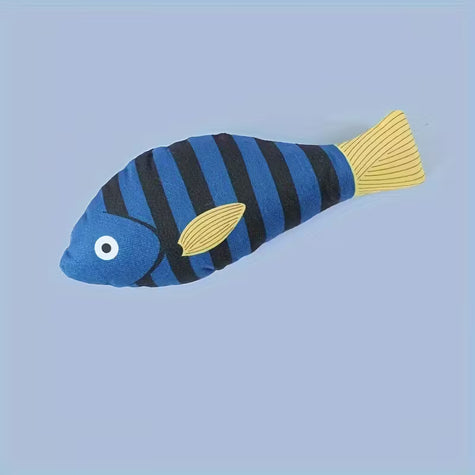 Rattle Fish Cat Toy