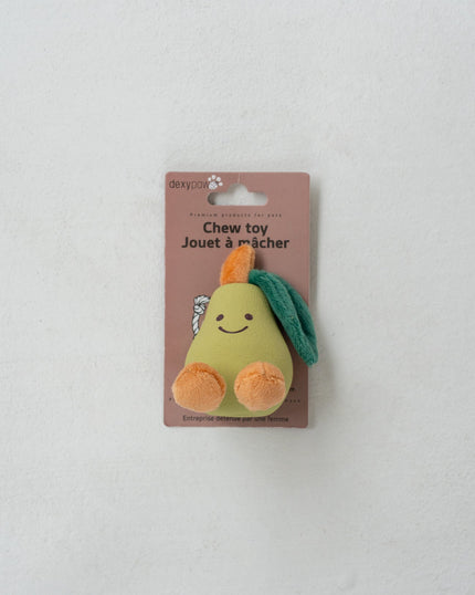 Dexypaws Plush Dog Toy - Pear 4