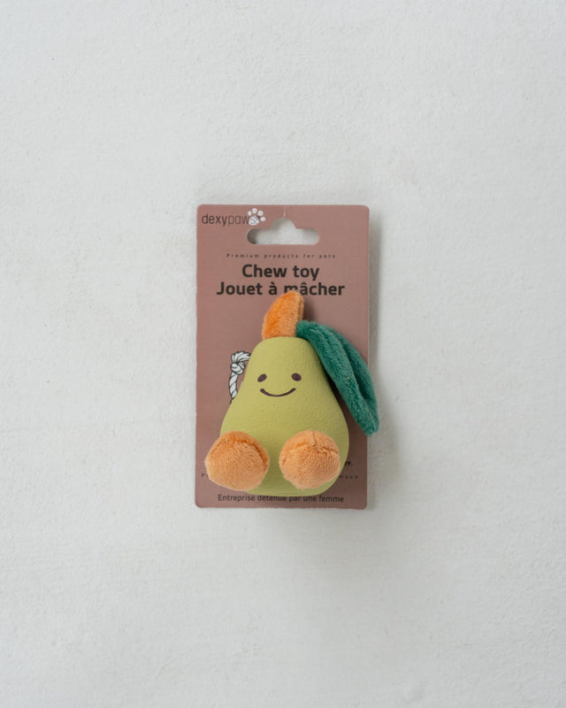 Dexypaws Plush Dog Toy - Pear 4