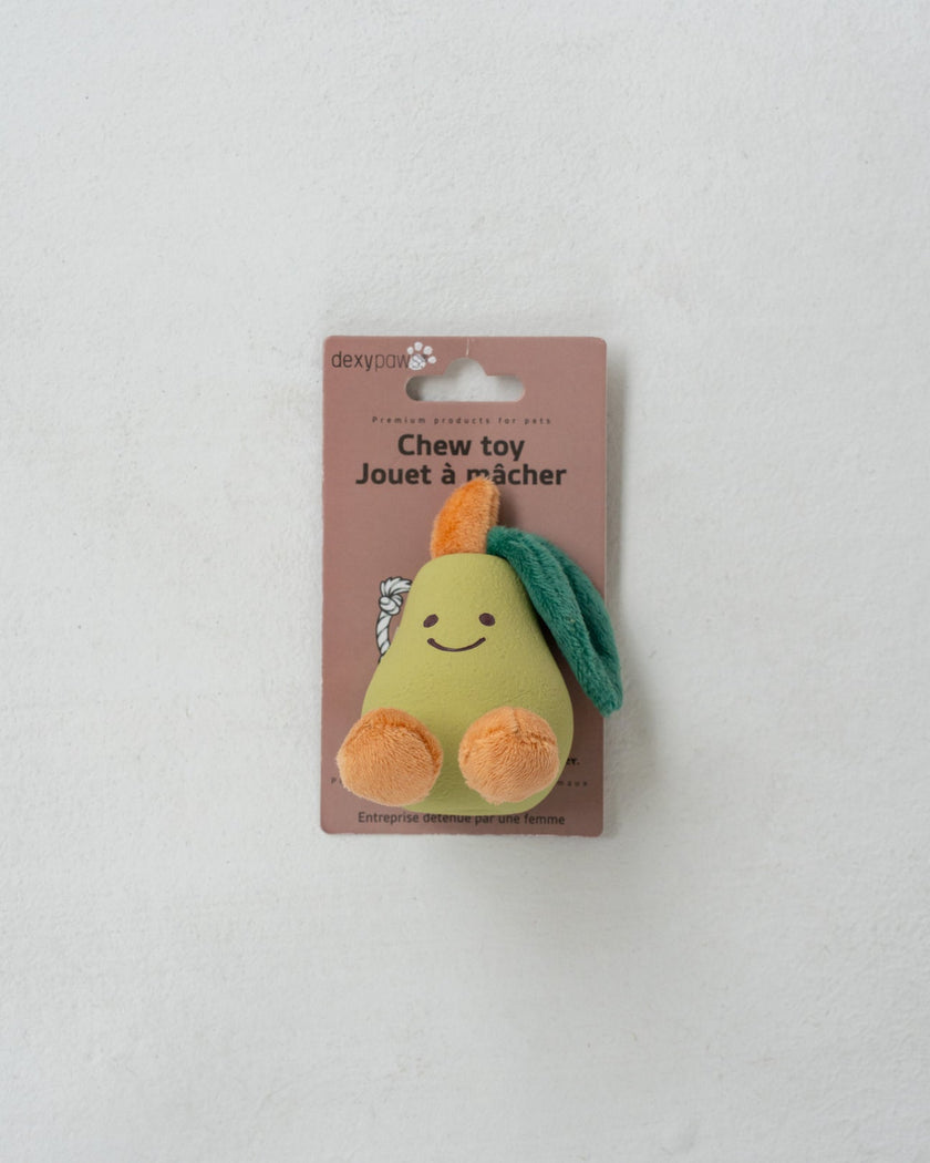 Dexypaws Plush Dog Toy - Pear 4